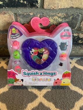 Squishmallow squishalong 8 piece set NWT